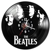 Zegar ścienny z płyty winylowej The Beatles 11.14