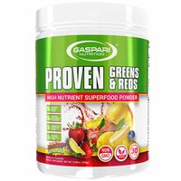 DETOX SUPERFOODS Greens & Reds 360g spirulina chlorella probiotyki organic