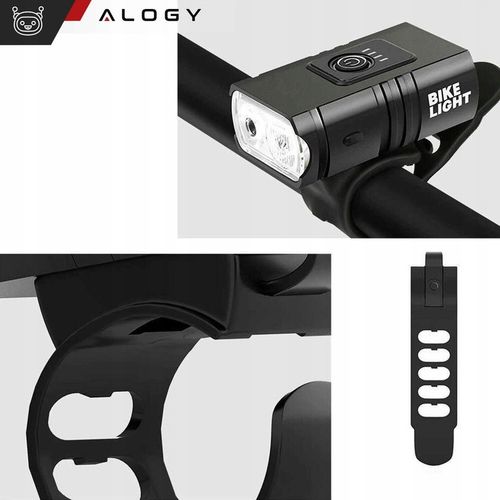 Mocna Lampka ROWEROWA Światło LED przód 800lm latarka 1200mAh na ROWER na Arena.pl