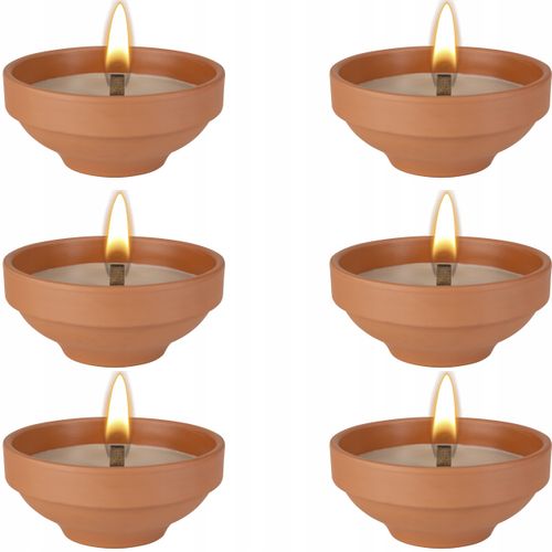 bispol - znicz ceramiczny otwarty c003 - 6 szt. na Arena.pl