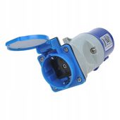 ADAPTER WTYCZKA CEE GNIAZDO 230V PRZEJŚCIÓWKA KEMPINGOWA IP44 SIŁOWA 16/3