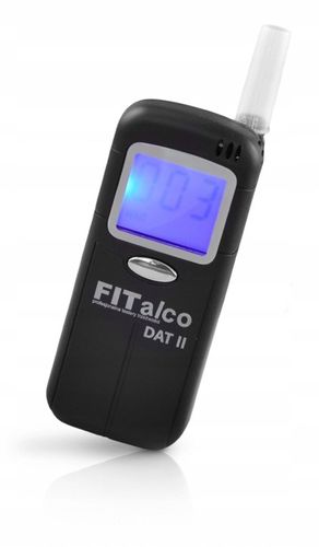 Alkomat FitAlco Dat II LCD LED + Ustniki + Gratis na Arena.pl