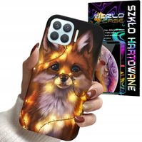 ETUI CASE DO OPPO RENO 4 LITE - LISEK LIS ZWIERZĘTA OBUDOWA PLECKI + SZKŁO