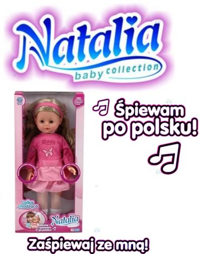 INTERAKTYWNA NATALIA CHODZĄCA 45CM na Arena.pl