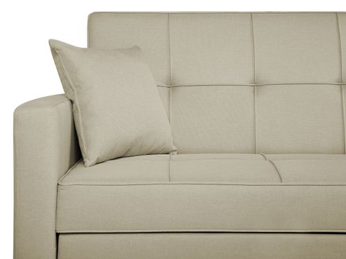 Sofa rozkładana beżowa GLOMMA na Arena.pl