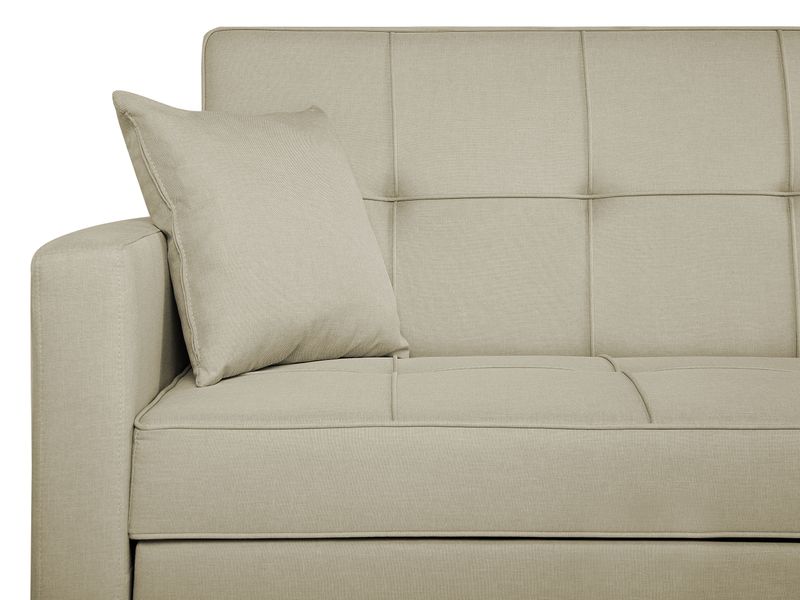 Sofa rozkładana beżowa GLOMMA zdjęcie 8