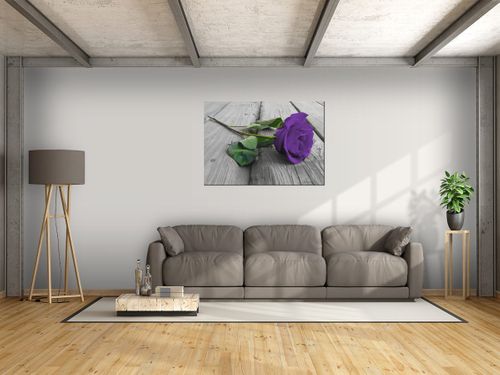 Obraz Dostojna róża 100x70 PŁÓTNO na Arena.pl