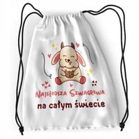 Plecak Dla Szwagrowej Sportowy Szkolny Worek Torba Z Nadrukiem Ze Zdjęciem