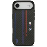 etui bmw m kevlar lines & logo magsafe na iphone air - czarne