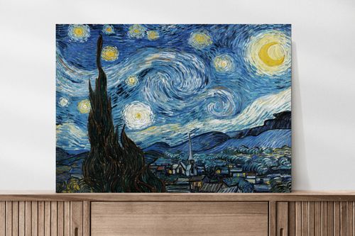 Obraz na płótnie Van Gogh starry night 80x120 cm na Arena.pl