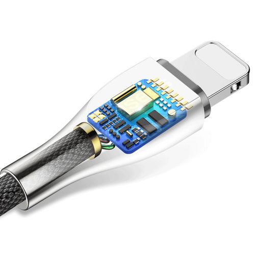 Kabel USB lightning Iphone Baseus Zinc 100cm 2A QC czerwony na Arena.pl