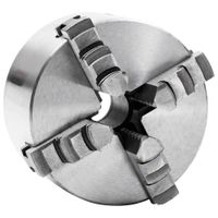 Samocentrujący uchwyt tokarski, 4 szczęki, 100 mm, stal