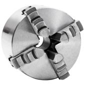 Samocentrujący uchwyt tokarski, 4 szczęki, 100 mm, stal