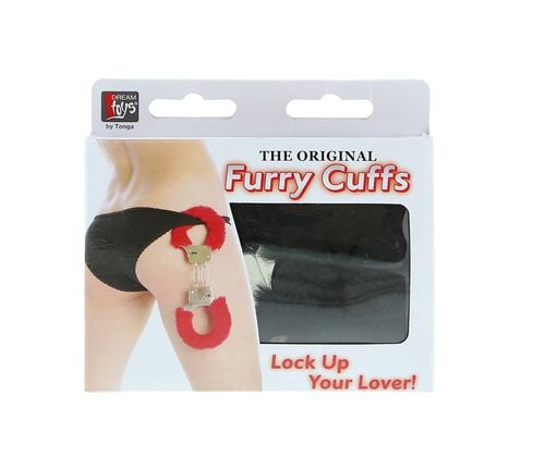 DREAM TOYS HANDCUFFS WITH PLUSH BLACK na Arena.pl