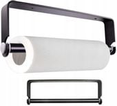 Wieszak Uchwyt Na Ręcznik Papierowy Czarny Loft