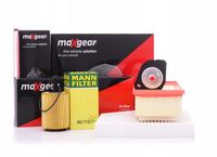 MANN MAXGEAR ZESTAW KOMPLET FILTRÓW Audi A4 B8 2.0 TDI CAGC CAGB CAGA