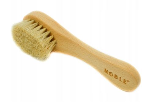 Szczotka naturalna z konia do masażu na sucho twarzy dekoltu biustu na Arena.pl