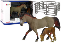 Zestaw 2 Figurek Konie Zagroda Figurka Koń Rasy Capricorn