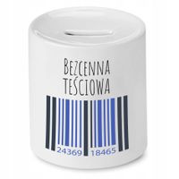 Skarbonka Dla Teściowej Bezcenna Teściowa Prezent Z Nadrukiem Ze Zdjęciem