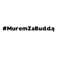 Naklejka Murem Za Buddą 15cm na samochód motor