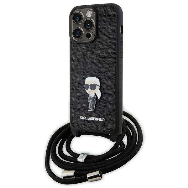 Etui Karl Lagerfeld do iPhone 15 Pro Max, Czarny zdjęcie 1