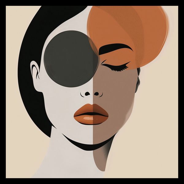 Plakat 30x30cm Dwie Strony Piękna zdjęcie 2