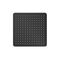 Głowica prysznicowa 30 cm kwadratowa slim, czarny mat