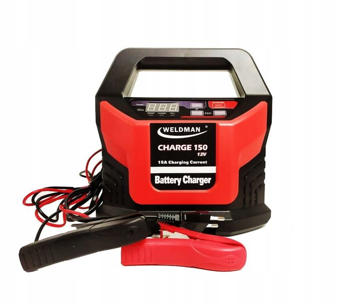 Prostownik Weldman Charge 150 15A BOOST 12V zdjęcie 5