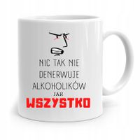 Dla Alkoholika Pijaka Kubek Prezent Na Urodziny Z Nadrukiem Ze Zdjęciem