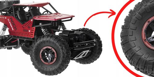 DUŻY SAMOCHÓD ZDALNIE STEROWANY AUTO RC METAL TERENOWY 1:16 PILOT NAPĘD 4X4 na Arena.pl