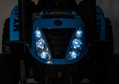 Traktor Na Akumulator A011 24V  Niebieski na Arena.pl