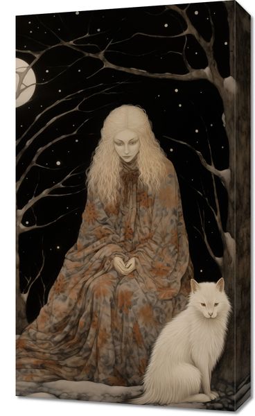 Obraz 40x70cm Stróżka Leśna zdjęcie 1