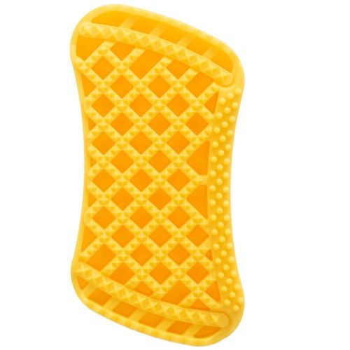 Szczotka dla psa Pet+Me Medium Silicone Yellow na Arena.pl