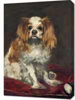 Obraz 50x70cm A King Charles Spaniel,  Edouard Manet do Salonu