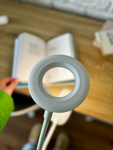 bezprzewodowa lampka led do czytania na klips nocna biurko pracy na Arena.pl