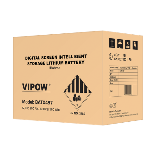 Akumulator żelowy LiFePO4 200Ah na Arena.pl