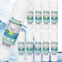 10 x Filtr do wody wkład 10'' sznurkowy 10 mikron