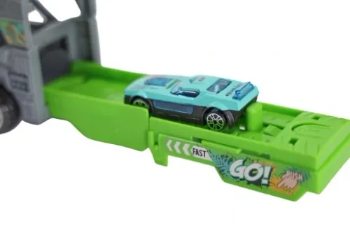 Laweta Tir Ciężarówka Wyrzutnia 6 Aut Autka Zestaw Samochód + Resoraki Auta na Arena.pl