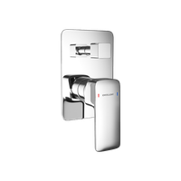 Keria bateria prysznicowo-wannowa podtynkowa 2 funkcyjna, chrom