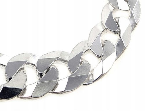 BRANSOLETKA MĘSKA SREBRNA 925 PANCERKA PEŁNA 7 MM+ GRAWER GRATIS SREBRO 925 na Arena.pl