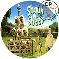 Opłatek na tort Baranek Shaun