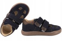 BARTEK 11041601 BAREFOOT PÓŁBUTY WYCINANE PRZEJŚCIÓWKI DZIECIĘCE SKÓRA 21