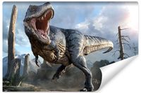 Fototapeta Młodzieżowa DINOZAUR 3D Abstrakcja Natura 360cm x 240cm