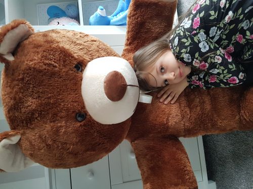 DUŻY MIŚ PLUSZOWY 205cm WIELKI PLUSZAK GIGANT 205 cm. na Arena.pl