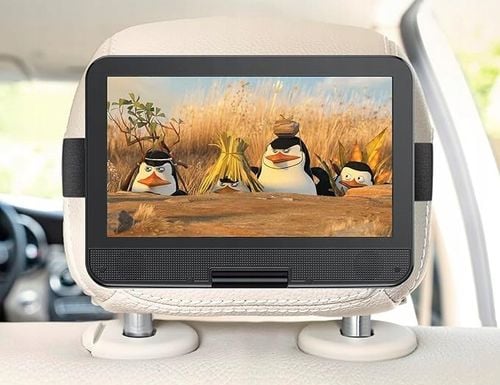 YOTON Przenośny Odtwarzacz DVD 12,5" HD, Obrotowy Ekran,USB/SD, AV na Arena.pl