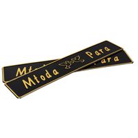 Tablice rejestracyjne ślubne weselne MŁODA PARA