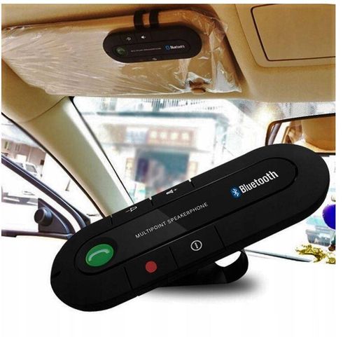 ZESTAW GŁOŚNOMÓWIĄCY SAMOCHODOWY BLUETOOTH 4.1 na Arena.pl