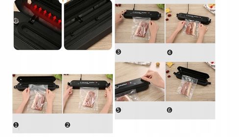 ZGRZEWARKA PRÓŻNIOWA DO ŻYWNOŚCI +10 WORKÓW na Arena.pl