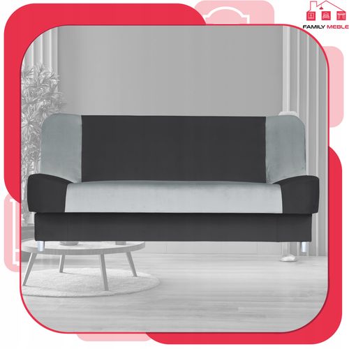 Kanapa sofa Sara Duo rozkładana wersalka spania bonell łóżko Family meble na Arena.pl