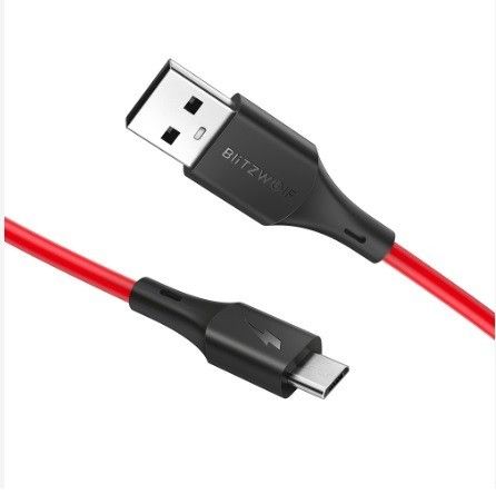 Kabel Micro USB BlitzWolf BW-MC13 1m czerwony na Arena.pl